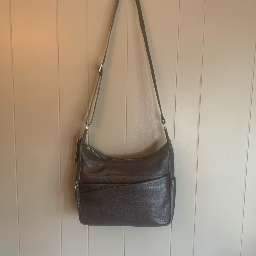New Mancini Leather June Handbag